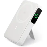 Anker Draadloze Powerbank met MagSafe en Qi2 Magneet 10.000 mAh met Snelladen Wit