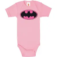 Logoshirt Rompertje/body pink