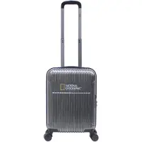 National Geographic Handbagage Harde Koffer / Trolley / Reiskoffer - 55 cm (Small) - Transit - Zwart - Zwart / Small