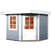 Weka Tuinhuis 213 - Grijs - 298x298cm