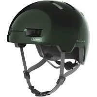 ABUS Fietshelm SKURB moss green L - 58-61 cm - groen - Geschikt voor gebruik op elektrische fietsen - stadsfietsen - 340 g