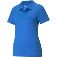 Puma Vrouwen, Shirt, teamLIGA Sideline Polo W, Blauw, (L)