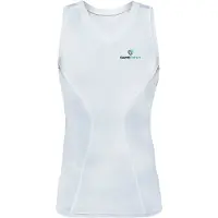 Gamepatch | Compression Shirt SLEEVELESS | Wit | Maat S | Basketball | Handball | Urban Sports