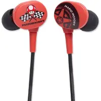 PowerA Nsw Earbuds Mario Kart Motors Zwart/ Rood In-ear Oordopjes