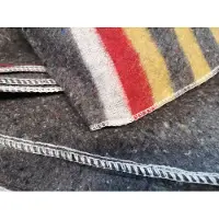 Kortpack - Pakdekens - Verhuisdekens met rode banen - 10 stuks - Gestikte Randen - (099.0080)