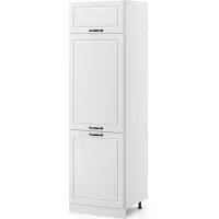 Vicco R-Line Koelkast ombouwkast – 60 cm Wit Landhuis