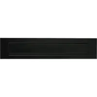 BUVA AMI briefplaat met veer type DL, 340x73 zwart