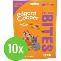 Edgard & Cooper Bite Chicken Small 120 gram - Hondensnack - 10 verpakkingen