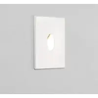Astro LED wandlamp, 1W. Binnen- en buitenwandlamp, wit. Inbouwspot. Verlichting, lamp
