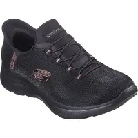 SKECHERS Slip-on 'Summits - Classy Night' oranje / rosa / zwart