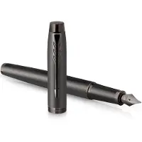 Parker Im Professionals Monochrome Bronze Nib F Fountain Pen In Gift Box Paars Kinderen