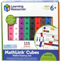 Learning Resources - MathLink Cubes - Maths Fluency Set (LSP4299-SCA)