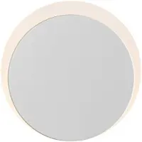 HELL LED-wandlamp buiten Sun-B, dimbaar, wit / opaal, metaal, Modern, LED wandlamp buiten