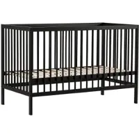 Cabino Born Lucky Baby Bed Mees Zwart 60 x 120 cm Unisex