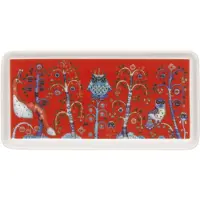 Iittala Serveerschaal Taika Rechthoek Rood (12 x 24 cm)