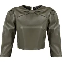 Faina Blouse donkergroen
