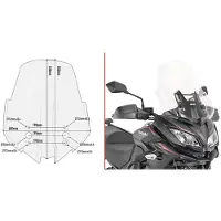 Givi D4120st Kawasaki Versys 1000 Voorruit
