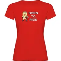Kruskis Born To Ride T-shirt Met Korte Mouwen