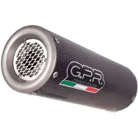 Gpr Exhaust Systems M3 Poppy Ducati Monster 1200 S/r 17-20 Ref:e4.d.128.cat.m3.pp Stainless Steel Slip On Gehomologeerde Uitlaatdemper