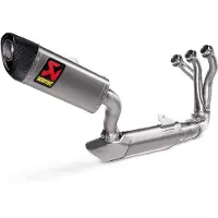 Akrapovic Yamaha Mt-09 Stainless Steel/carbon/titanium Niet Gehomologeerd Volledig Uitlaatsysteem
