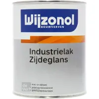 Wijzonol Industrielak Zijdeglans | Lakverf Buiten 500 ML - Wit