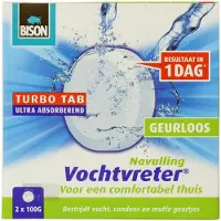 Bison Vochtvreter navulling | | Tabs (Neutraal, 2 x 100 gram)