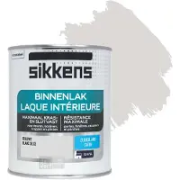 Sikkens binnenlak grijswit zijdeglans 750 ml