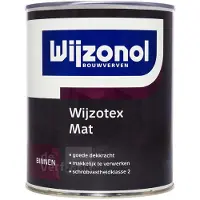 Wijzonol Wijzotex Mat 1 LTR - Wit