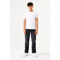 Garcia Ilyano jongens Jeans, 152, Zwart, Straight fit