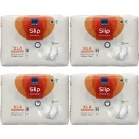 Abena Incontinentie Slip Premium XL4 - Eendelig Verband ter Bescherming van Zwaar Urineverlies en (Dunne) Ontlasting - Perfecte Aansluiting door Flexibele Sluitstrips - 48 Stuks