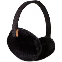 Barts Oorwarmer Unisex Plush Earmuffs Black
