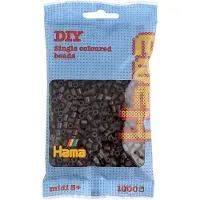 HAMA Beads Creatief speelgoed - HAMA - 1000 bruine kralen - Voor kinderen vanaf 5 jaar