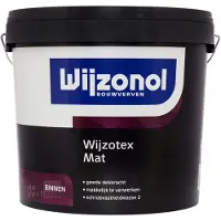 Wijzonol Wijzotex Mat 10 LTR - RAL9010