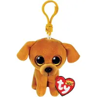 TY Beanie Boo's Clip Zuzu Lightbrown Dog 7cm