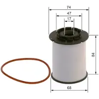Bosch F 026 402 356 Brandstoffilter
