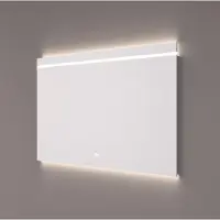 HiPP Spiegel design spv 4500 rechthoek 100x70 cm met verlichting incl. Spiegelverwarming