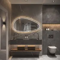 HiPP Spiegel design phantom 010 met verlichting incl. Spiegelverwarming