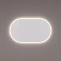 HiPP Spiegel design spv 13700 ovaal met verlichting incl. Spiegelverwarming