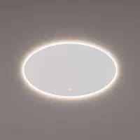 HiPP Spiegel design spv 13800 ovaal met verlichting incl. Spiegelverwarming