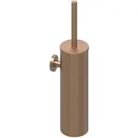 Ivy Aia Accessoires Toiletborstelgarnituur wandmodel Geborsteld mat koper PVD