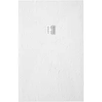 Zydra Douchebak smart slate nieve wit