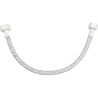 Best design Flexibele Aansluitslang White 35 cm 1/2" x 3/8" Mat Wit