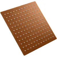 Boss & Wessing Inbouw douchekop bws mia 30x30 cm geborsteld koper