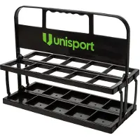 Unisport Bidonhouder 10 - Zwart/Groen