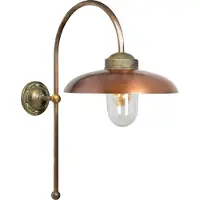 Ks Verlichting Koperen muurlamp Saint Tropez L