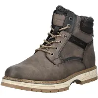 Tom Tailor Veterboots chocoladebruin / zwart