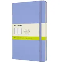 Moleskine Classic Notitieboek - Extra Large - Hardcover - Gelinieerd - Hortensia Blauw