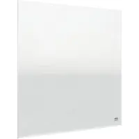 Nobo Draagbaar Mini A4 Whiteboard voor aan de Muur - 30 x 30 cm - Inclusief Whiteboard Marker en Bevestigingsmaterialen - Transparant Acryl