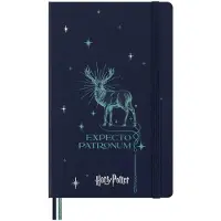 Moleskine Hard Cover Notebook Large Harry Potter Expecto Patronum