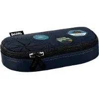 BeUniq Etui Travel - 23 x 10 x 5 cm - Blauw